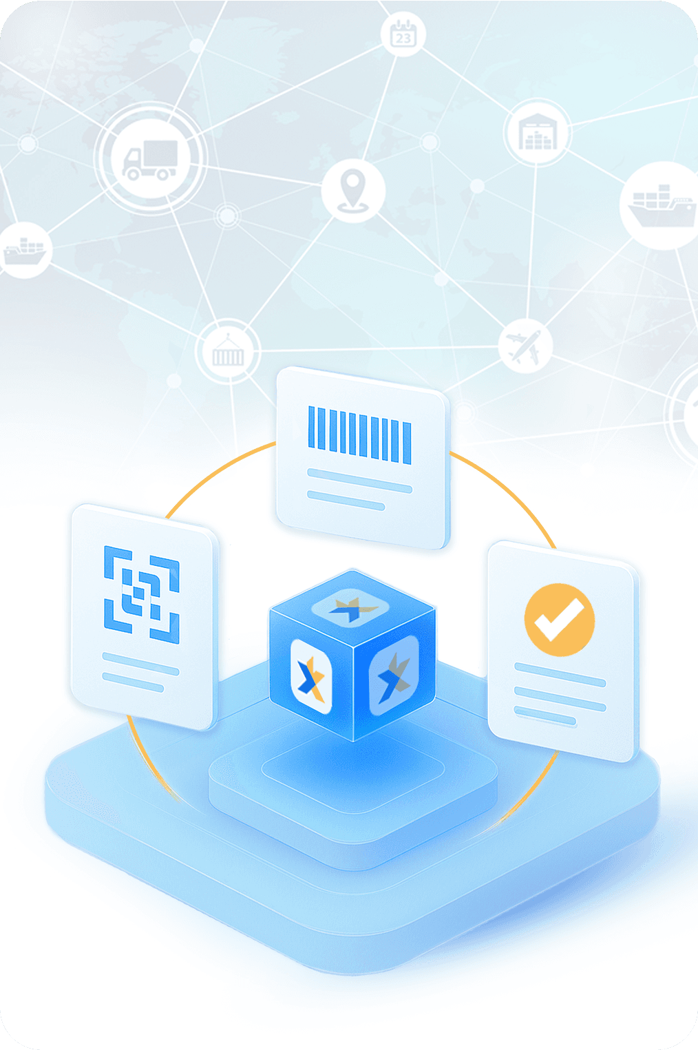logistics supply chain solution by KlearStack
